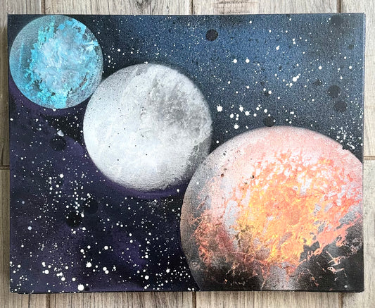 Galaxy Canvas Panels